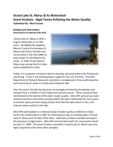 Algal Toxins Polluting the Water Quality