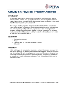 Activity 5.6 Physical Property Analysis Introduction