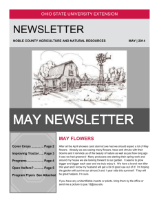 May Newsletter - u.osu.edu.chicken