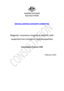 Consultation Protocol - the Medical Services Advisory Committee