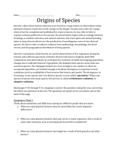 Origins of Species