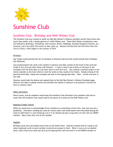 Sunshine Club - Mid-Day Women`s Alliance