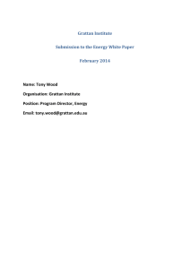 February 2014 - Energy White Paper