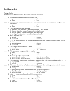 Unit 2 Practice Test Answer Section