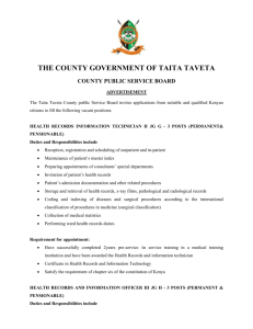 the county government of taita taveta county public service board