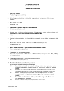 MA Draft Module Specification (Jan 2013)