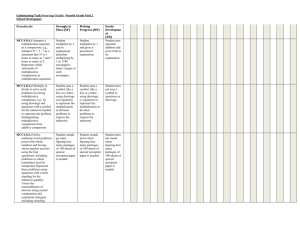 Recording Sheet - Roseburg Public Schools