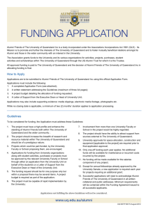 Funding Application Form