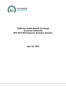 2013-08 Enterprise Analytics Solution - RFP