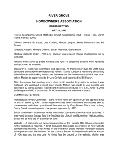 river grove homeowners association