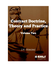 Volume II - Contracts