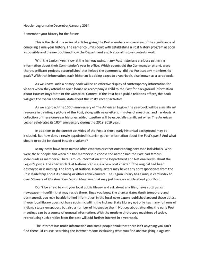 Article 3 Begin The Process