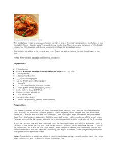 Sausage and Shrimp Jambalaya Recipe This jambalaya recipe is
