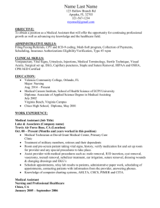 Resume Example - Luke & Associates, Inc.