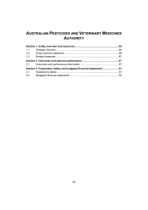 Australian Pesticides and Veterinary Medicines Authority