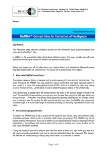 KAMRA™ Patient Informed Consent