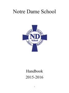 NDS Parent Handbook 2015-2016
