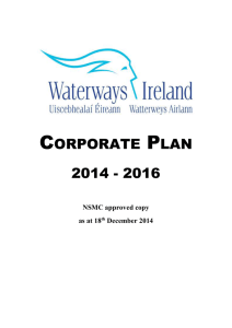 Corporate Plan - Waterways Ireland