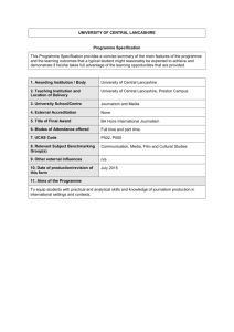 ba_hons_international_journalism - University of Central Lancashire