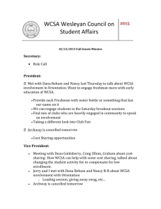 File - Wesleyan Council on Student Affairs