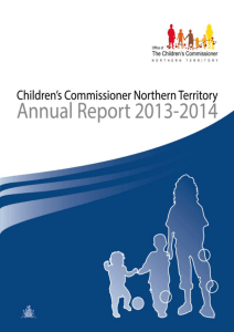 word - The Children`s Commissioner Northern Territory