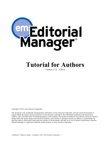 Editorial Manager Submission Insructions