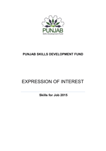 Punjab Skill Development Fund