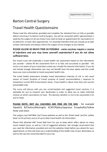 the travel assessment form here