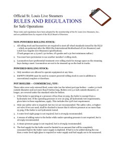Safety Rules and Regulations