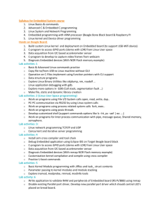 1. Introduction to Linux Kernel & Embedded Linux