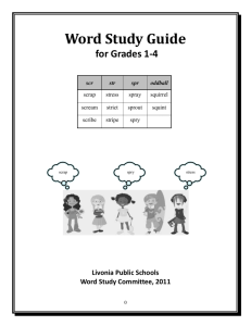 Word - Livonia Public Schools
