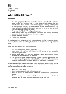 Scarlet Fever Information - Abbey Meads Community Primary School