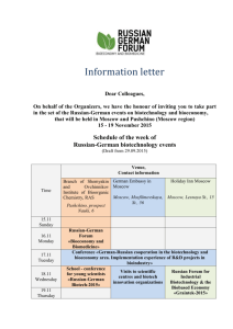 russian-german biotech-2015
