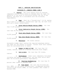 PART F - DETAILED SPECIFICATIONS