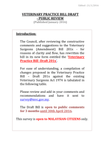 table document - Malaysian Veterinary Council (MVC)