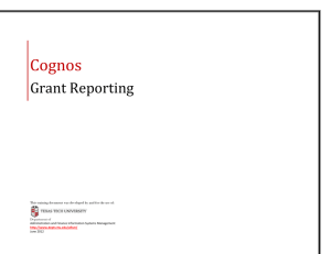 Grant Reports