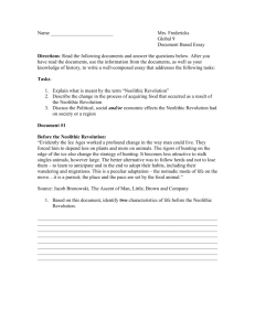 Name Mrs. Fredericks Global 9 Document Based Essay Directions