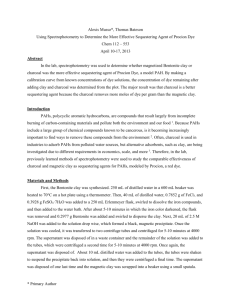 CHEM 112 Research Project Report