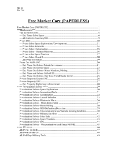 Free Market - Core - SDI 2011