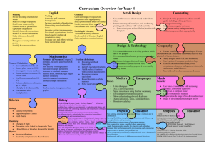 Y4 Curriculum Overview (docx file)