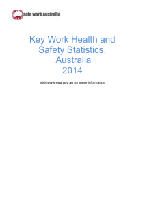 Key Work Health and Safety Statistics Booklet Australia 2014
