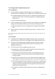 Enoggera district neighbourhood plan