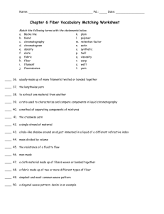 Ch 6 Vocabulary Matching Worksheet
