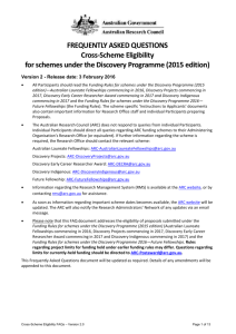 Word Format - Australian Research Council