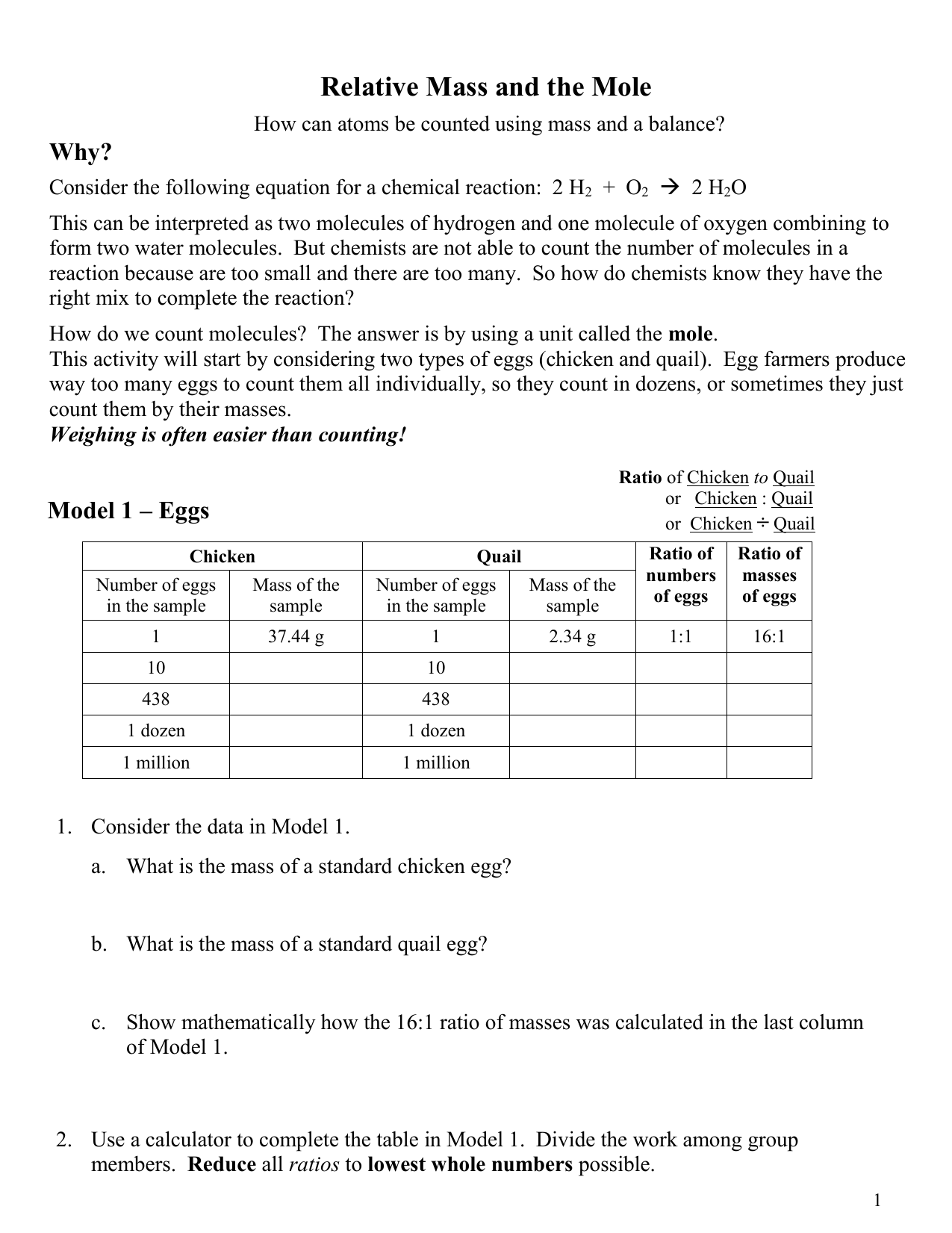 Pogil Types Of Chemical Reactions Answer Key : Pogil Activities For