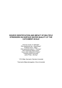 Assessing the impact of TCE groundwater contamination to surface