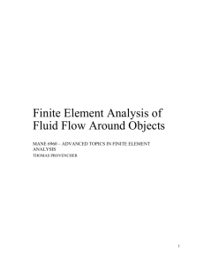 Fluid flow around objects HW 2 Complete