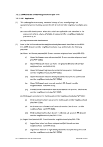 Mt Gravatt corridor neighbourhood plan