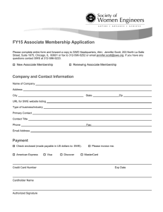 Associate Membership Application