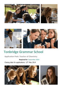 The International Baccalaureate at Tonbridge Grammar